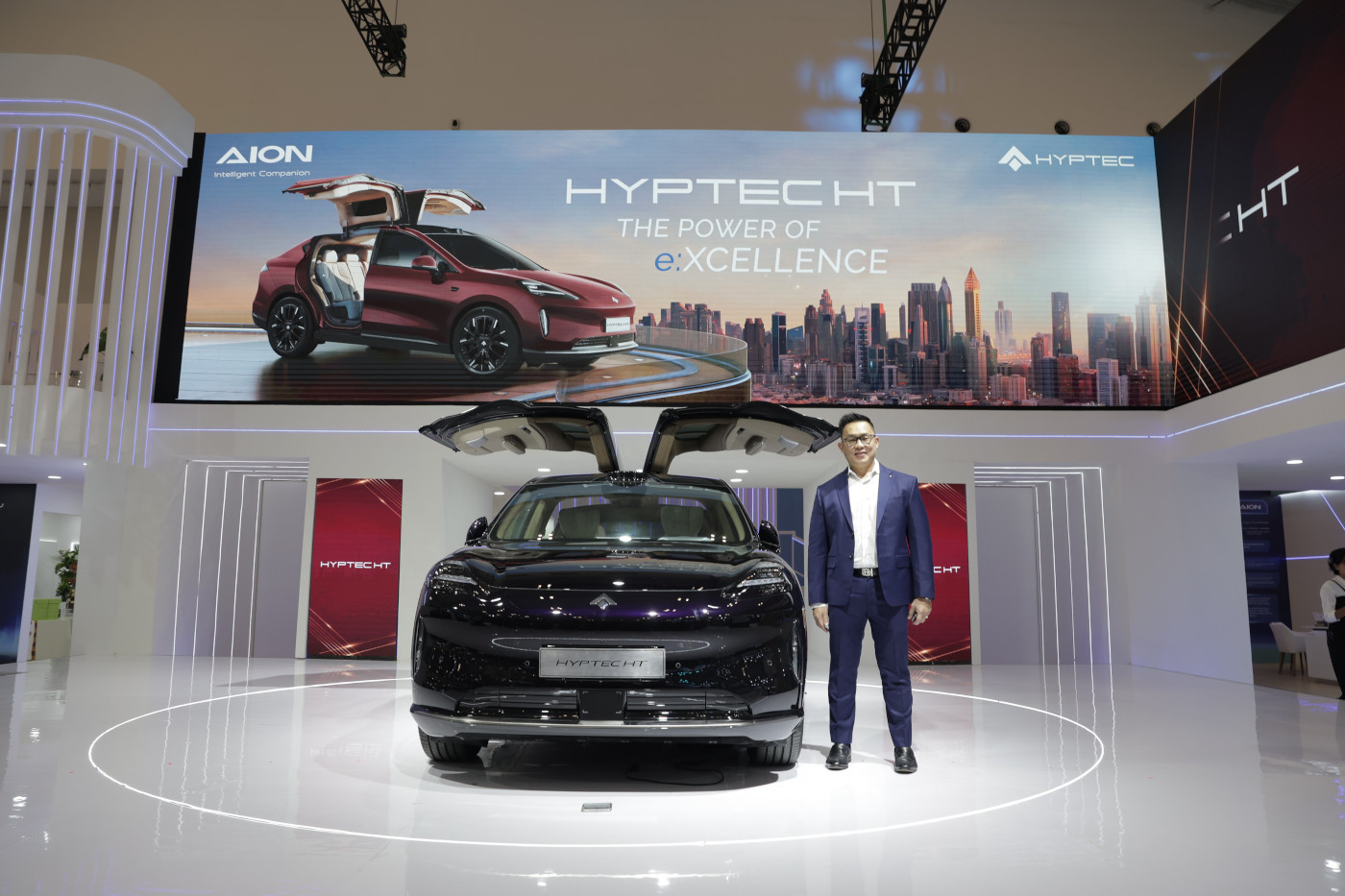 4 Kelebihan HYPTEC HT, SUV Listrik Berparas Eksentrik dari AION Kapasitas baterai HYPTEC HT tergolong besar