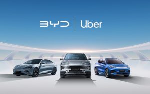 Uber dan BYD Bekerja Sama Menghadirkan 100.000 Mobil Listrik