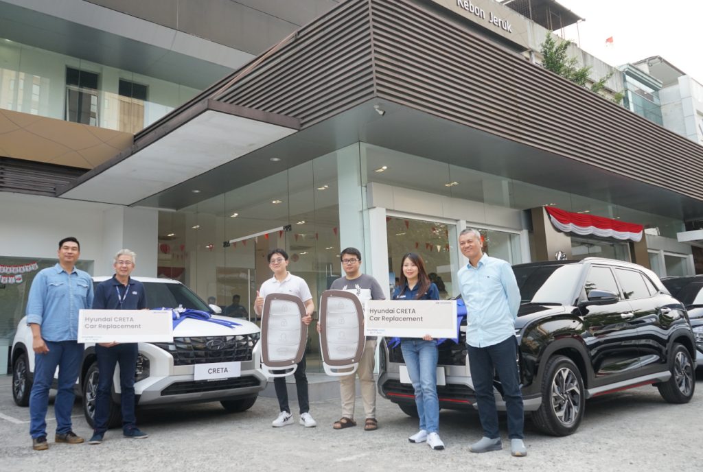 Pelanggan Hyundai Gowa Mendapat Penggantian Mobil Baru