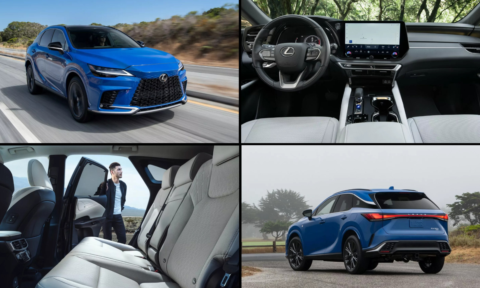 Lexus RX 2025 Hadir Dengan Desain F Sport Baru dan Edisi Khusus Black Line Tampilan luar dan kabin Lexus RX F Sport Design hanya pada RX 350 dan RX 350h