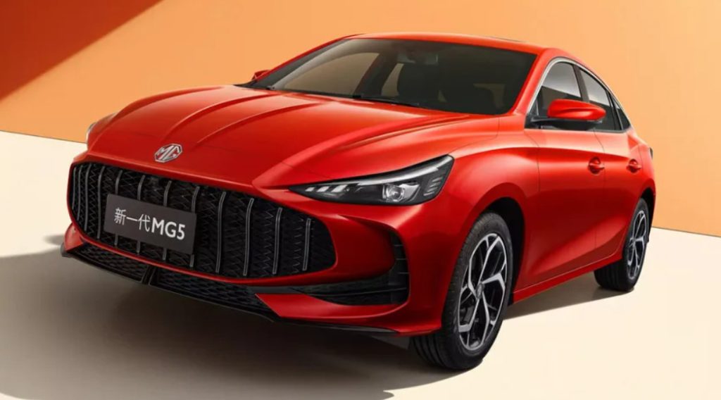 Sedan MG 5 GT Tampil Lebih Fresh