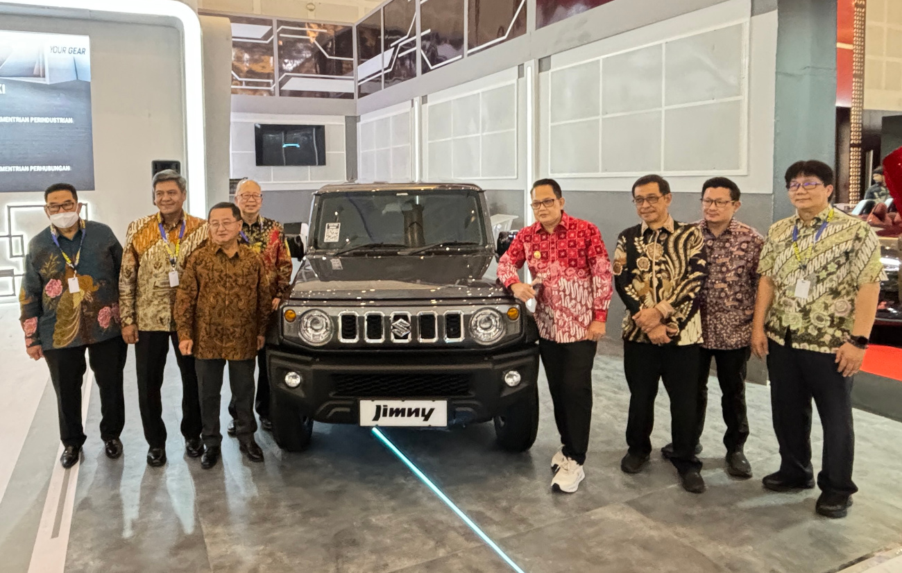 Suzuki Jimny 5-door jadi salah satu model yang bisa dicoba di arena test drive GIIAS Surabaya 2024