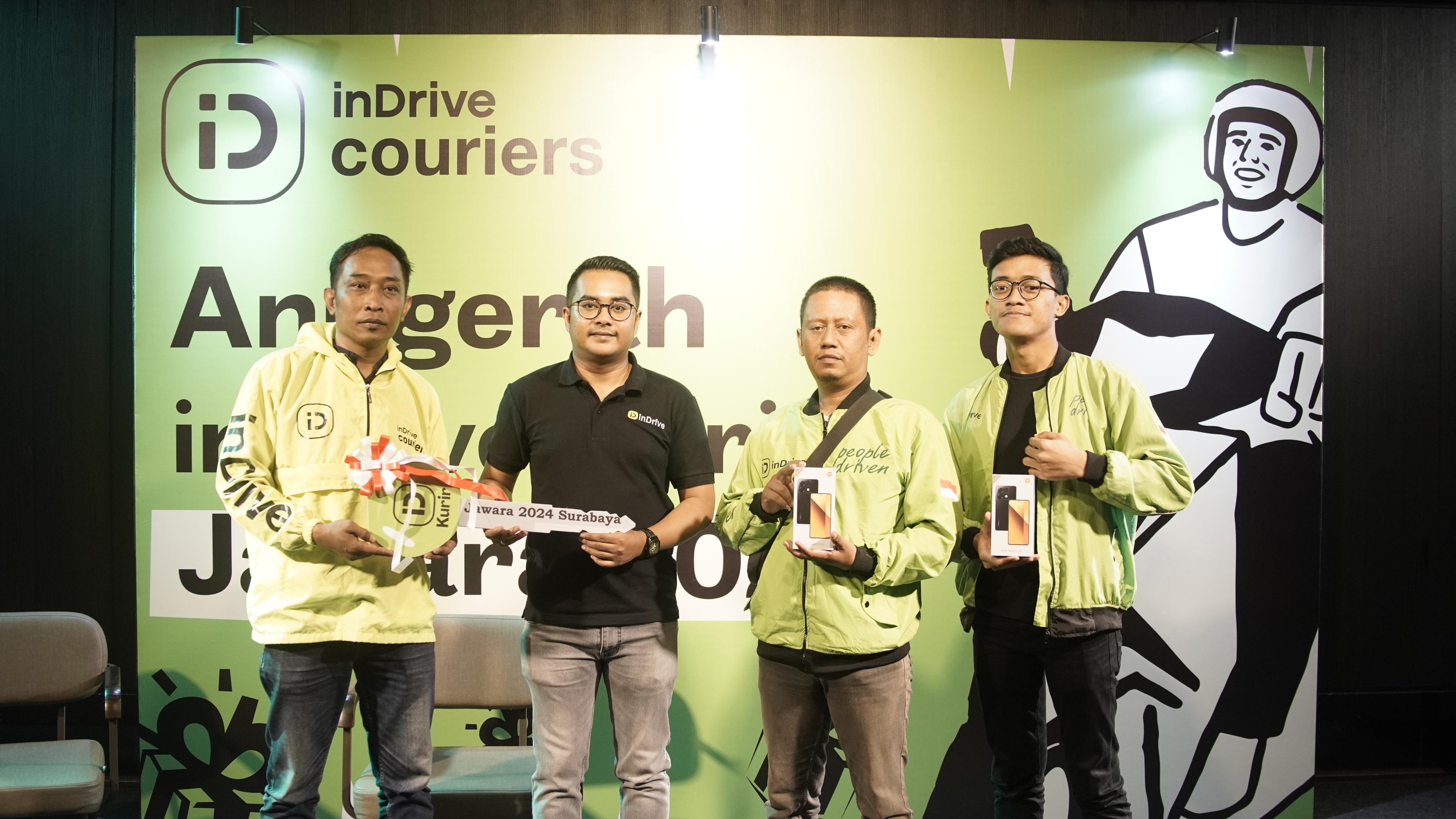 Anugerah inDrive.Kurir Jawara 2024 Sukses Digelar Menyemarakkan HUT Kemerdekaan inDrive.Kurir Jawara 2024 jadi bagian untuk terus menjalin hubungan baik para kurir dengan mitra
