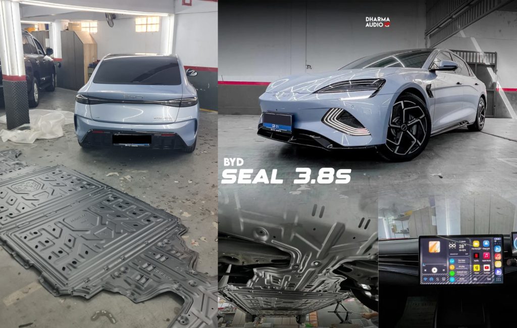 Pasang Battery Cover Guard di BYD Seal