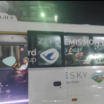 Para Menteri Naik Bus Listrik Bluebird Jelang Sidang Kabinet Paripurna di IKN Nusantara - Tuwaga