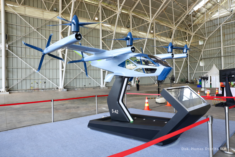 Mobil terbang IKN berhasil diuji terbang