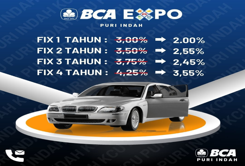 BCA Expo 2024 tawarkan DP 0%