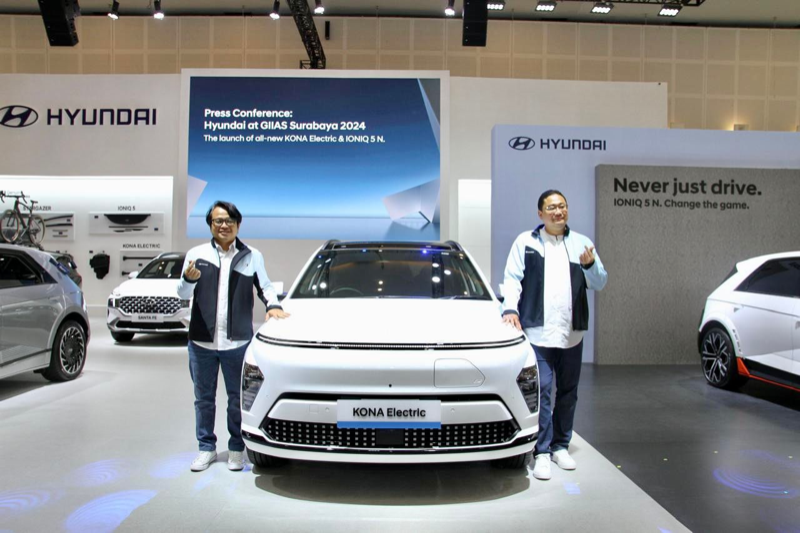mobil listrik terbaru Hyundai ada di GIIAS Surabaya 2024