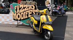 Lenggak-Lenggok Skutik Modifikasi Lifestyle di Yamaha Fazzio Modifest Bandung