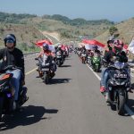 Komunitas Yamaha Touring Tulungagung-Pantai Sine Peringati HUT RI ke-79 - Tuwaga
