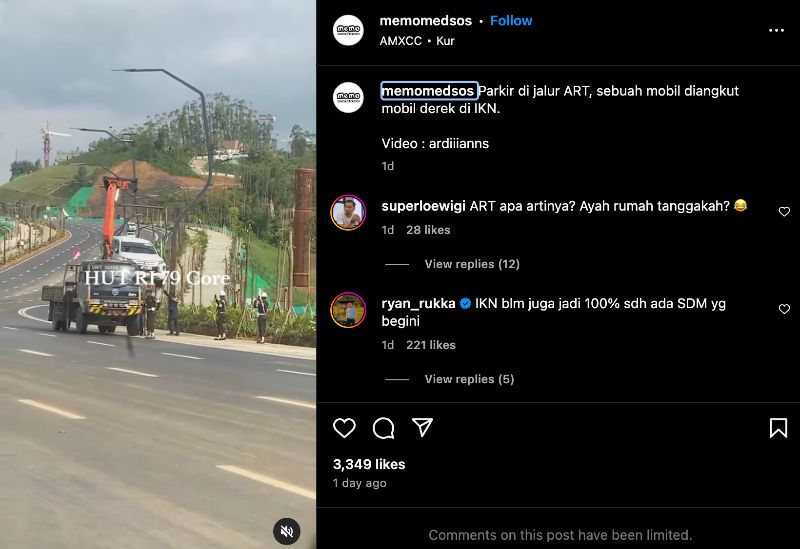 Viral! Pajero Sport Kena Derek 'Terbang' di IKN Karena Parkir Sembarangan image1052