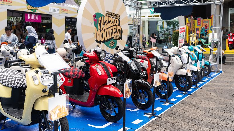 Fazzio Modifest 2024 Ramaikan Bekasi, Ajang Kreativitas dan Ekspresi Skutik Yamaha Yamaha Fazzio Modifest