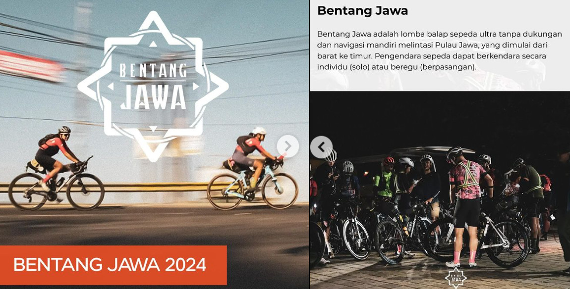 Kompetisi sepeda Bentang Jawa 2024 disupport penuh Haval H6 HEV