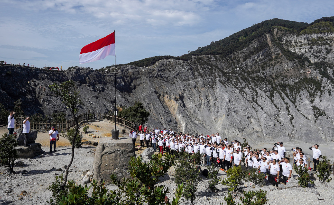 Munas Ducati Official Club Indonesia Sahkan Presiden Baru Komunitas DOCI gelar upacara kemerdekaan di Tangkuban Parahu