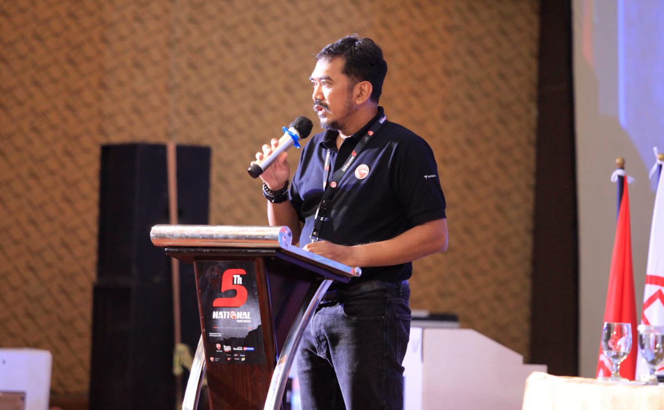 Munas Ducati Official Club Indonesia Sahkan Presiden Baru Aristya Agung Setiawan terpilih jadi Presiden DOCI