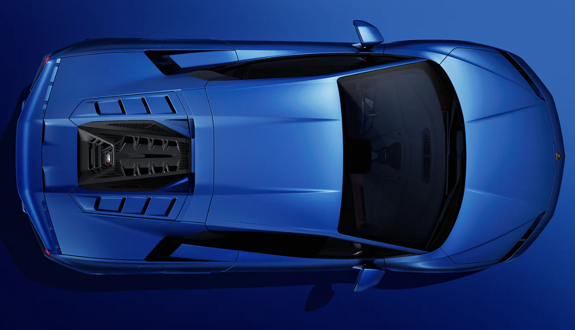 Spesifikasi Lamborghini Temerario Sang Penerus Huracan Berjantung V8 PHEV Desain Lamborghini Temerario dilihat dari atas