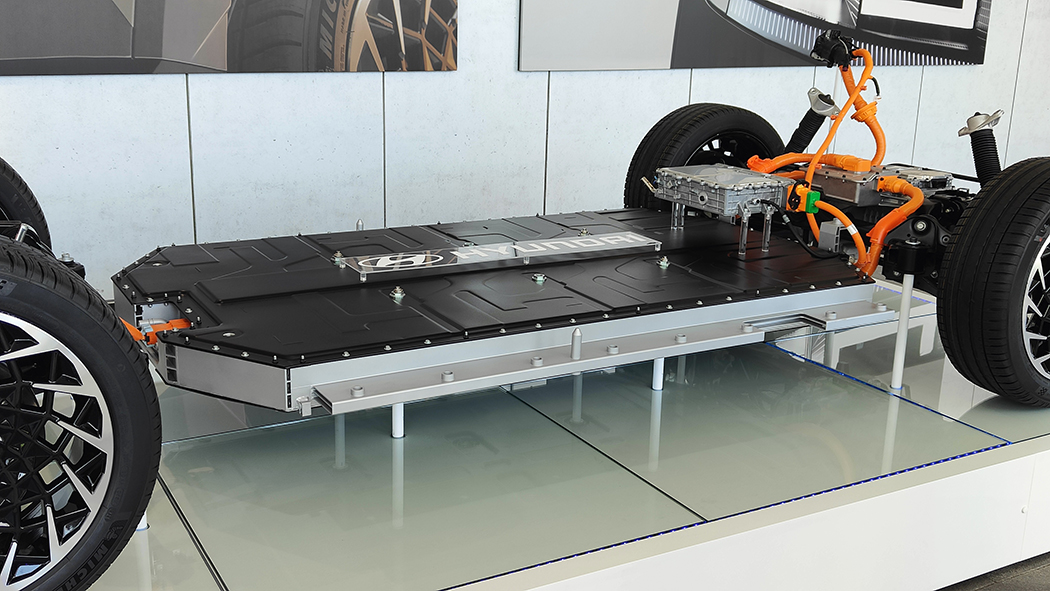 Gambaran baterai pada Ioniq 5