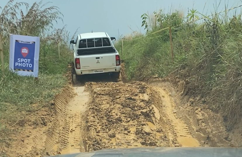 All New Triton tangguh melibas medan off-road berat