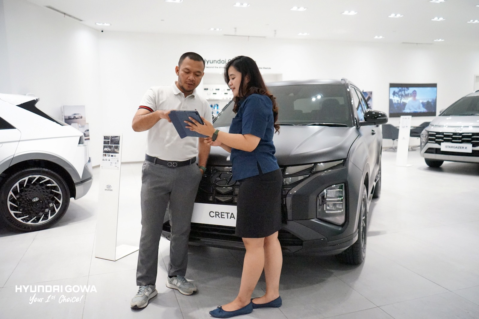 Setiap pembelian mobil Hyundai pasti didukung fitur Bluelink