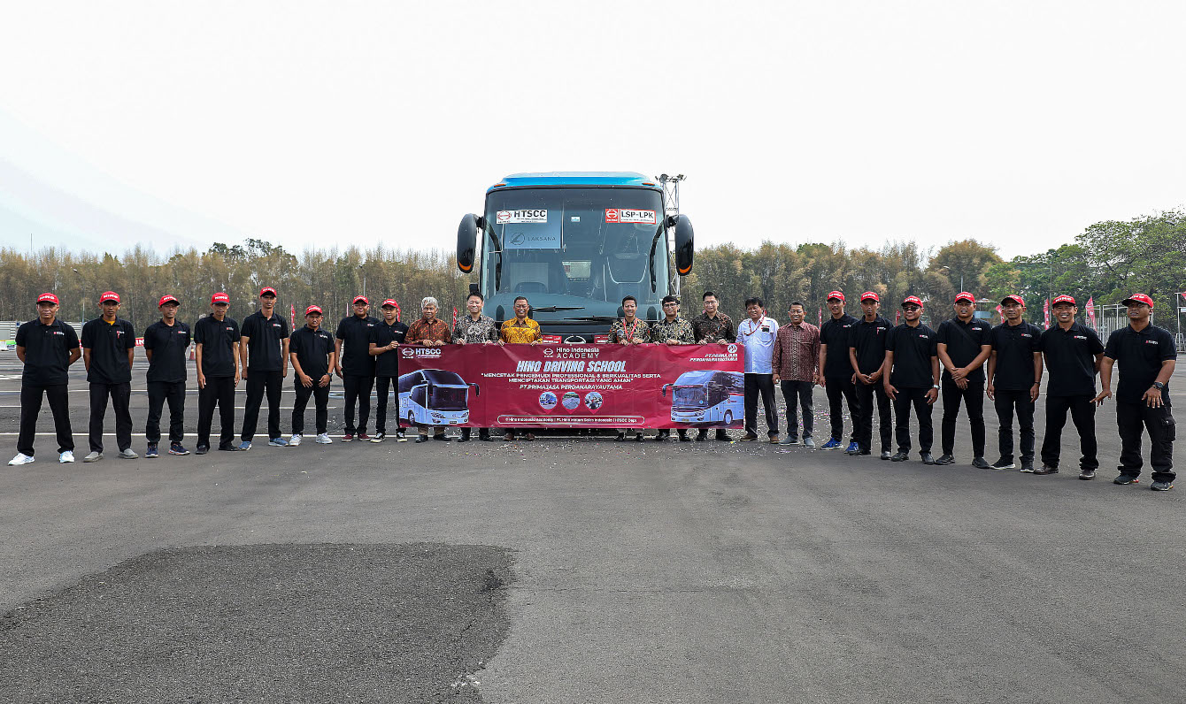 Hino Driving School jadi langkah konkret  Hino mendukung terciptanya transportasi yang aman
