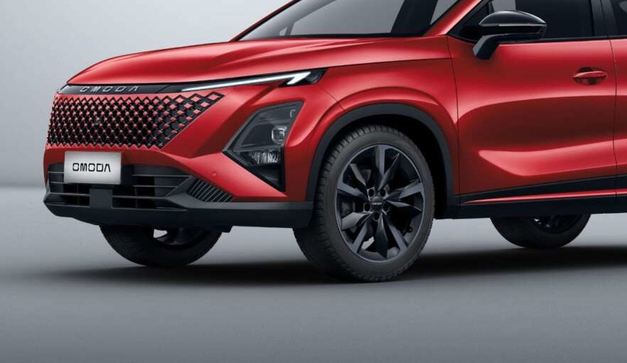Fascia Chery Omoda 5 facelift lebih sporty tanpa aksen krom