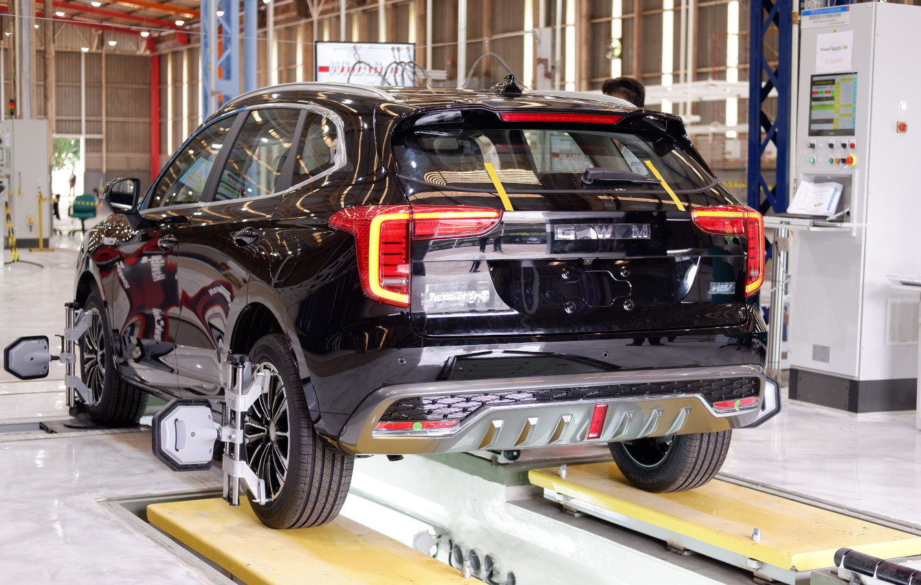 Buritan Haval Jolion HEV rakitan Wanaherang