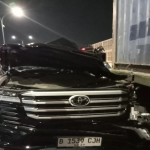 Kecelakaan Maut di Tol Layang Pettarani Merenggut Nyawa Owner Pallubasa Serigala, Mobil Land Cruiser Remuk!