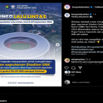 Ada Pengalihan Arus di Senayan Saat Misa Paus Fransiskus, Simak Biar Tidak Kena Macet