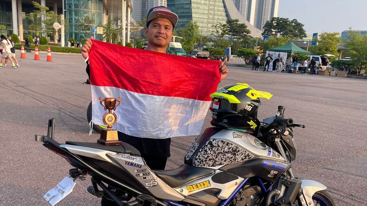 Harumkan Indonesia, Reza SS Raih Podium Ketiga di Korea International Stunt Cup 2024 image1171