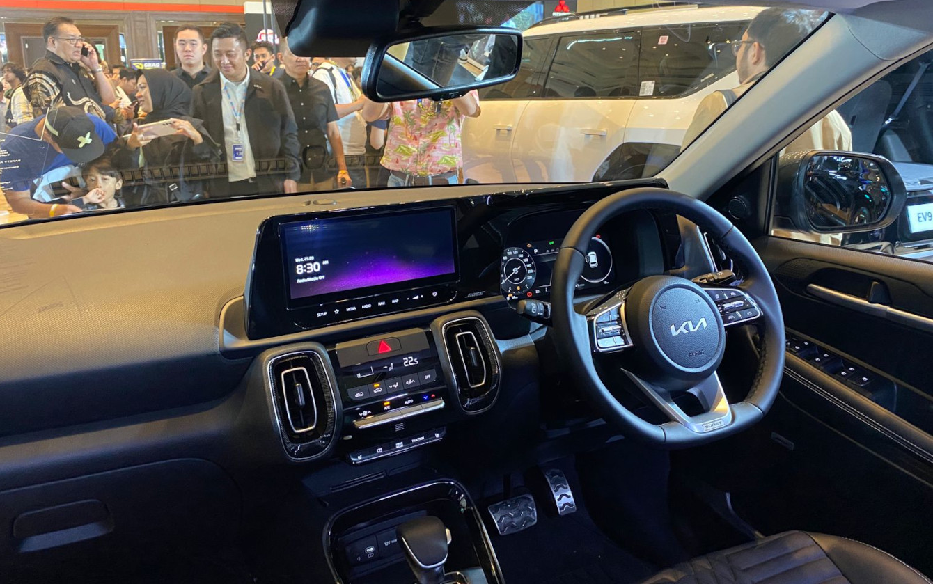Kabin Kia Sonet facelift