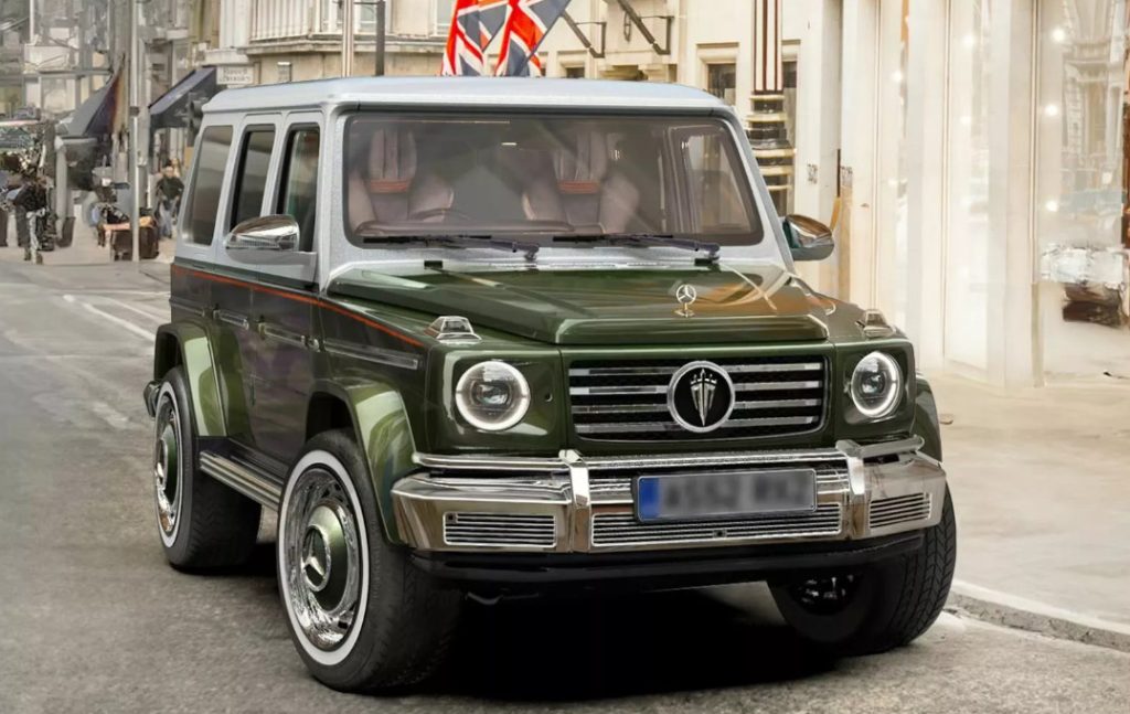 Ini Dia Mercedes-Benz G-Class Bergaya Vintage Dalam Nuansa Retro