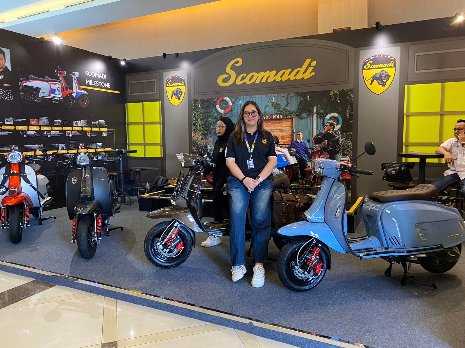 Scomadi turut menyemarakkan GIIAS Bandung 2024