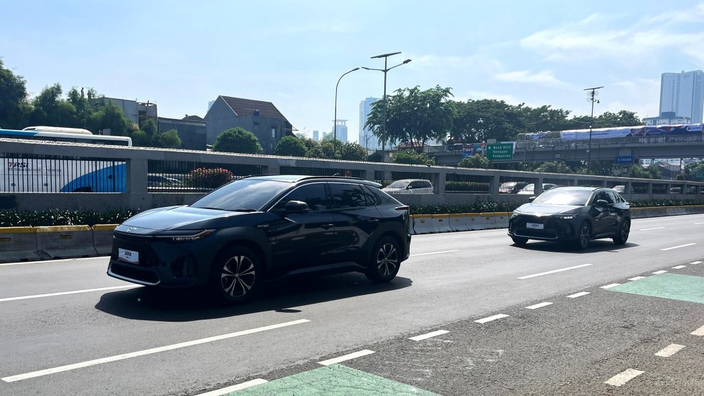 Toyota bZ4X Ikut Bertugas di Upacara Pelantikan Presiden dan Wakil Presiden