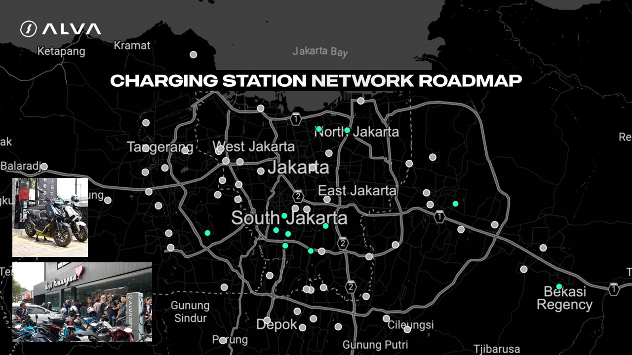 Jaringan boost charge station ALVA