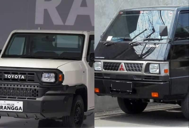 Komparasi Toyota Rangga diesel vs Mitsubishi L300