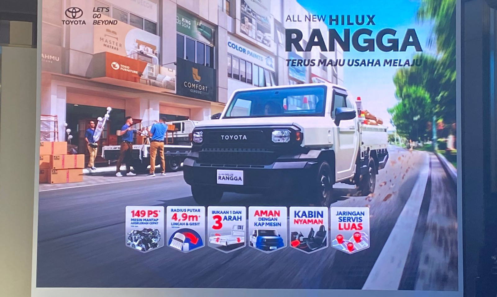 Toyota Hilux Rangga diesel merilis tenaga 149 ps