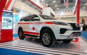 Pamerkan Fortuner Ambulance, TMMIN Jaga Peran Rantai Pasok Lokal Pendukung Kinerja Ekspor