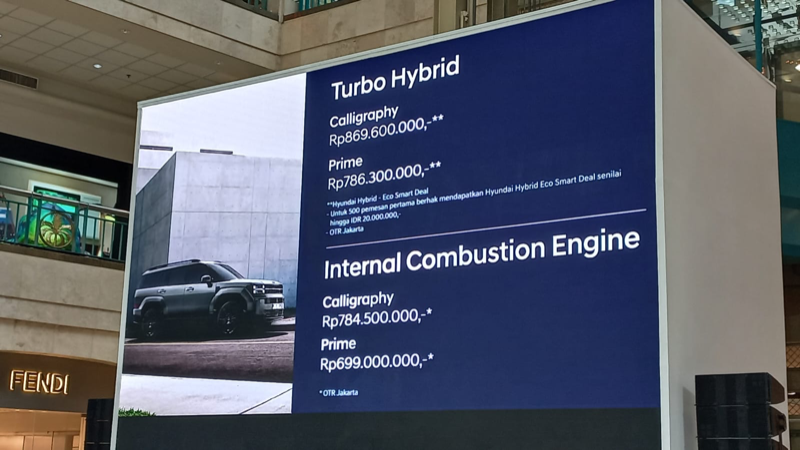 Harga resmi Hyundai Santa Fe terbaru 2024