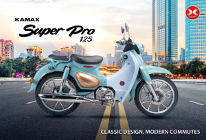 Tampilan Kamax Super Pro 125 Mirip Honda Super Cub 125, Harga Ditekan Murah!