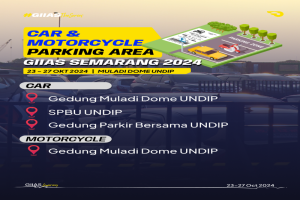 3 Titik Area Parkir GIIAS Semarang 2024, Mudah Dijangkau dan Aman