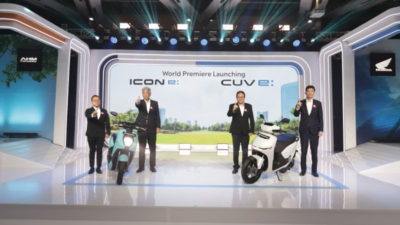 Harga dan Fitur Honda CUV e: dan ICON e: di Indonesia