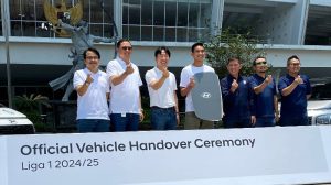 35 Mobil Hyundai STARGAZER Jadi Official Vehicle Partner Liga 1 Sepak Bola