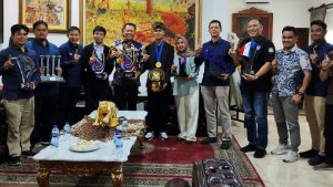 Aldi Satya Mahendra, Juara Dunia WSSP300, Disambut Menpora dan Ketua IMI