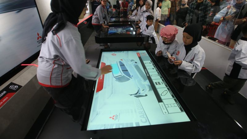 Mitsubishi Upgrade Software di Kidzania, Desain Mobil Impian Anak Lebih Realistis image1442