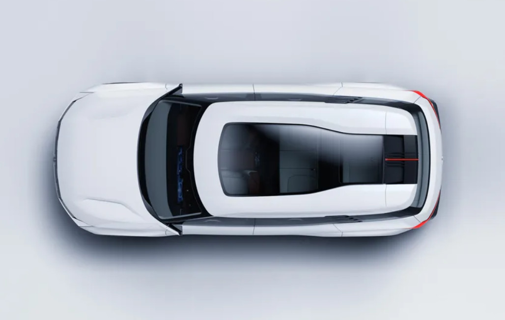 Tampilan atas Mitsubishi DST Concept