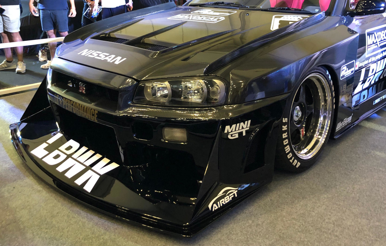 Nissan R34 satu ini tampil makin garang
