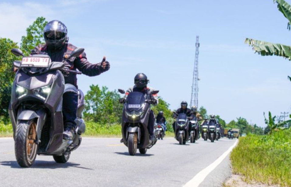 Review Yamaha NMAX YECVT Turbo tembus sampai IKN