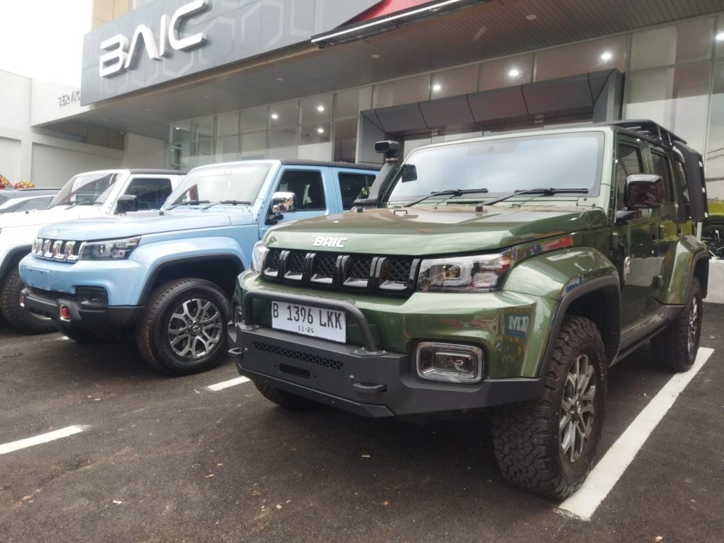 BAIC BJ-40 juga bisa dimodifikasi