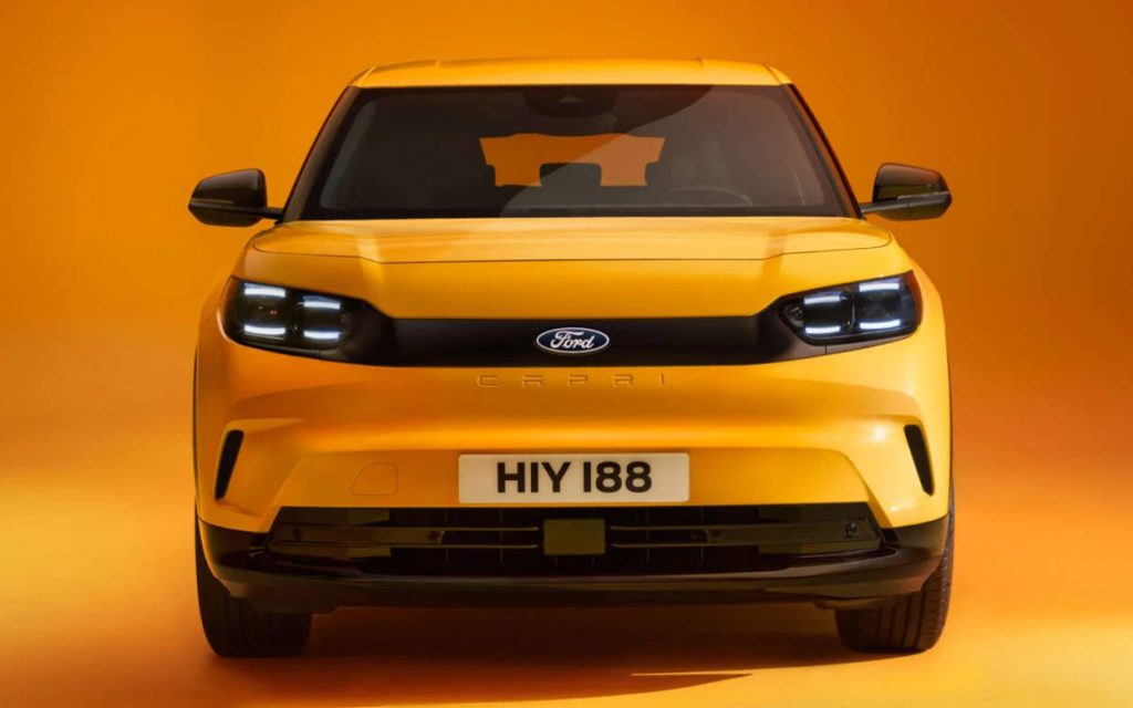 Ford Capri EV salah satu model listrik Ford di Eropa