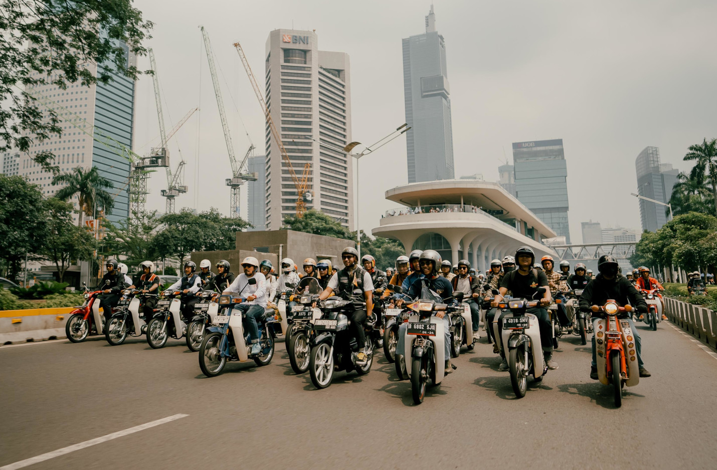 Indonesia Cub Meeting 2024 diawalai dengan riding gembira